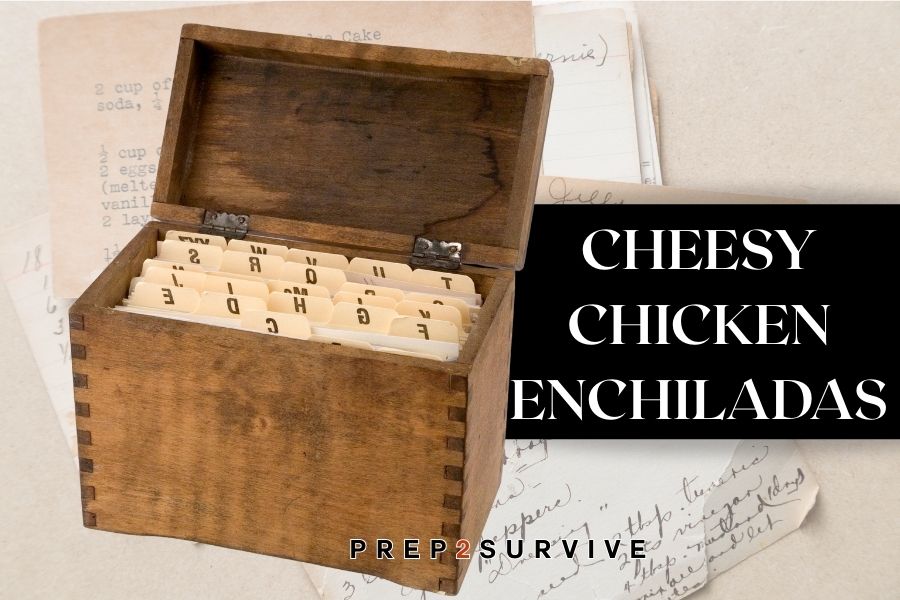 Cheesy Chicken Enchiladas