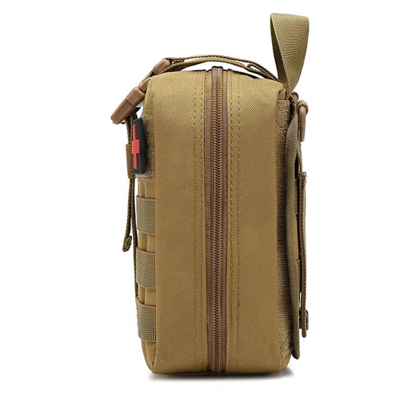 Hunting EDC Molle Pouch IFAK Waist Pack Bag Survival Emergency Medical Kit Outdoor First Aid Kit Camping Hiking Accessories