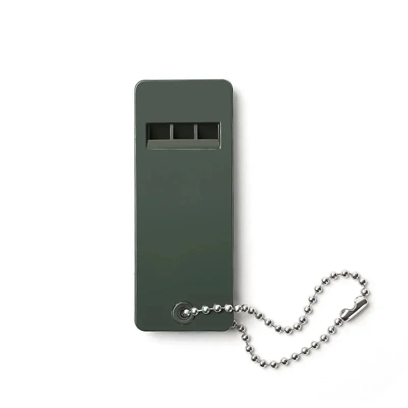Outdoor Distress Whistle Three Frequency Loud Emergency Signal High Pitch Survival Whistle Multi Audio Portable Safety Equipment