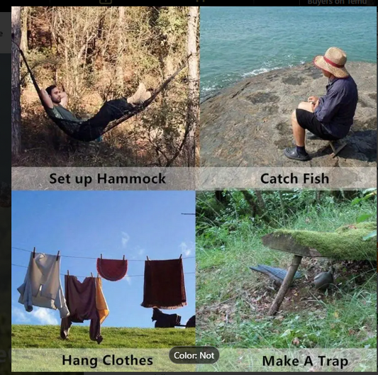 Prep-Ready 550 Paracord Prepping & Crafting Kit – 5 Buckles, 100 Feet of Survival-Grade Rope