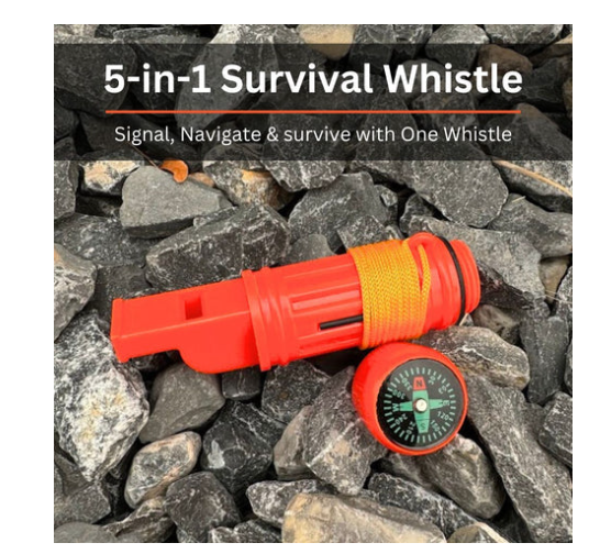 5-in-1 Survival Whistle