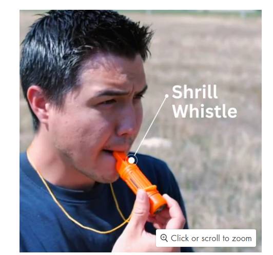 5-in-1 Survival Whistle
