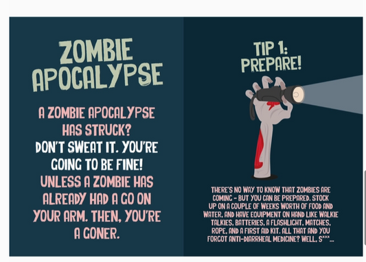 Save Your Ass Gift Book: How To Survive the End of the World