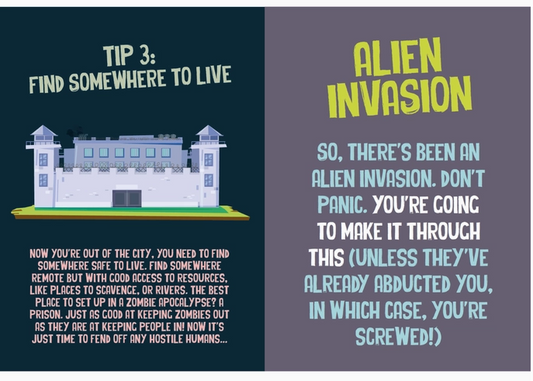 Save Your Ass Gift Book: How To Survive the End of the World