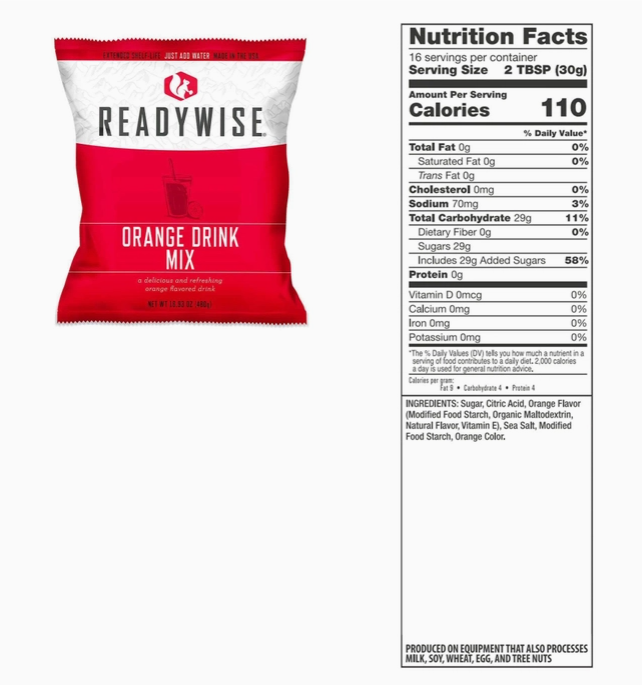 Prepper Pack Bucket - Emergency Food
