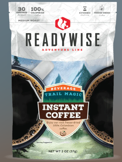30 Servings Per Pouch - Trail Magic Instant Coffee