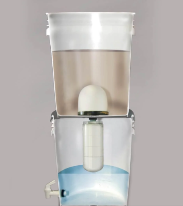 Radiation Removal Water Filter Kit for use with ReadyWise Food Buckets