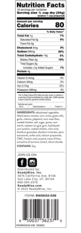 Chicken Tortilla Soup Mix - 16 Servings per Pouch