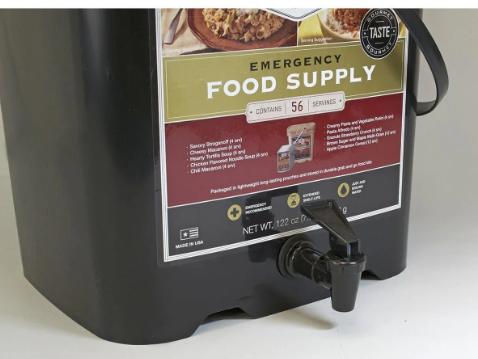 Radiation Removal Water Filter Kit for use with ReadyWise Food Buckets