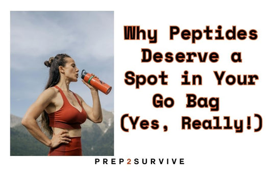 💊 Peptides in Your Go Bag: The Secret Weapon You Didn’t Know You Needed
