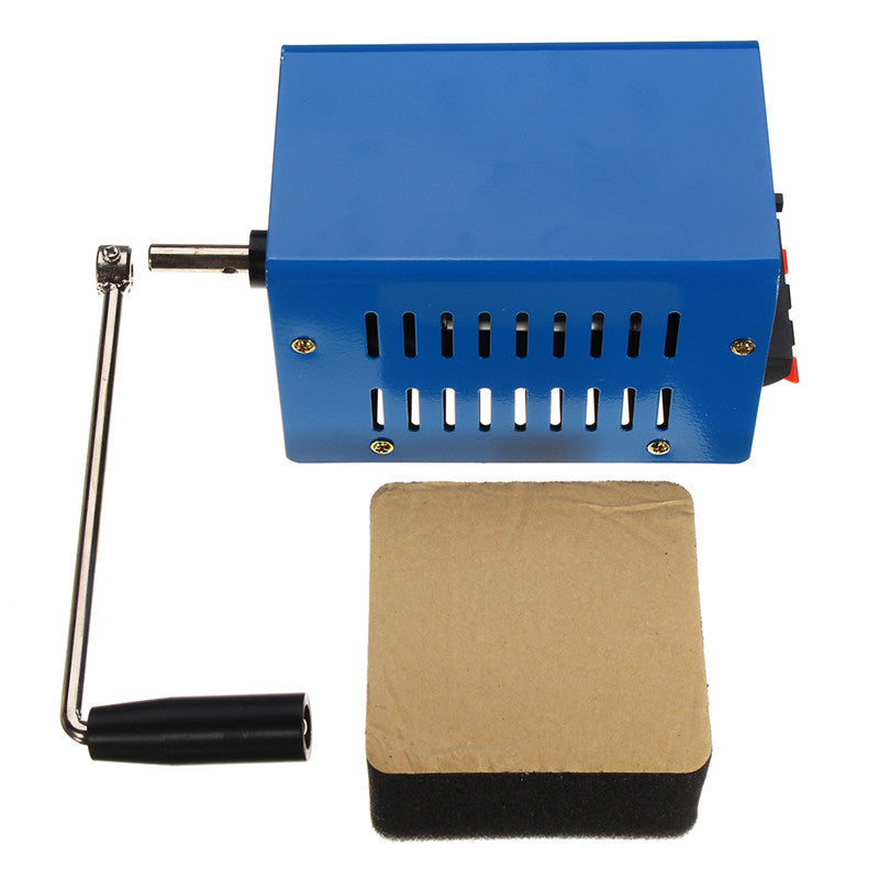 ⚡ Hand Crank Generator — USB Charging Power When the Grid Ghosts You