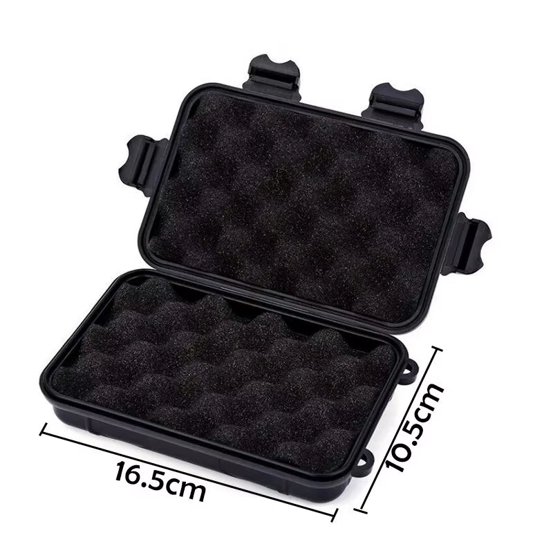 EDC Tools Outdoor Survival Kit Box Sealed Shockproof Waterproof Box Wild Survival Food Grade Storage Box Portable Tool Box