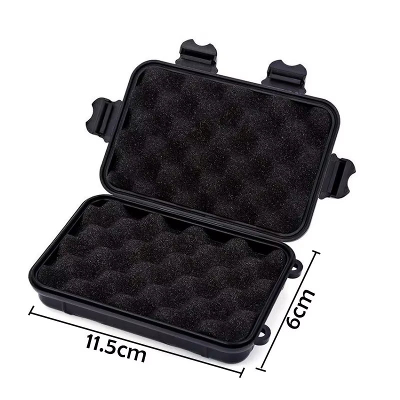 EDC Tools Outdoor Survival Kit Box Sealed Shockproof Waterproof Box Wild Survival Food Grade Storage Box Portable Tool Box