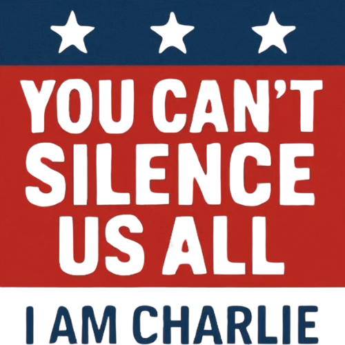Patriotic Message Tee - "You Can't Silence Us All, I Am Charlie" - Unisex Jersey Short Sleeve Shirt, Statement Shirt, Political Tee, [...]