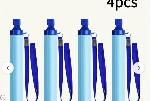 Portable Built-in Straw Filter System